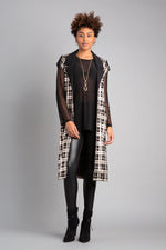 Load image into Gallery viewer, Plaid Foil VEST
