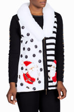 Load image into Gallery viewer, WHIMSICAL SANTA SHUFFLE VEST PLUS
