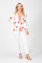 Load image into Gallery viewer, Bright Blooms Jacket White
